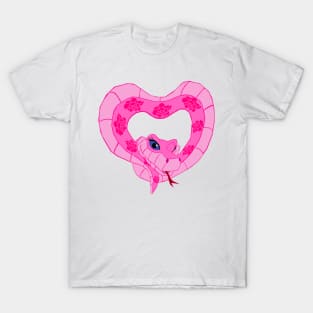 Pink Kaa Heart T-Shirt